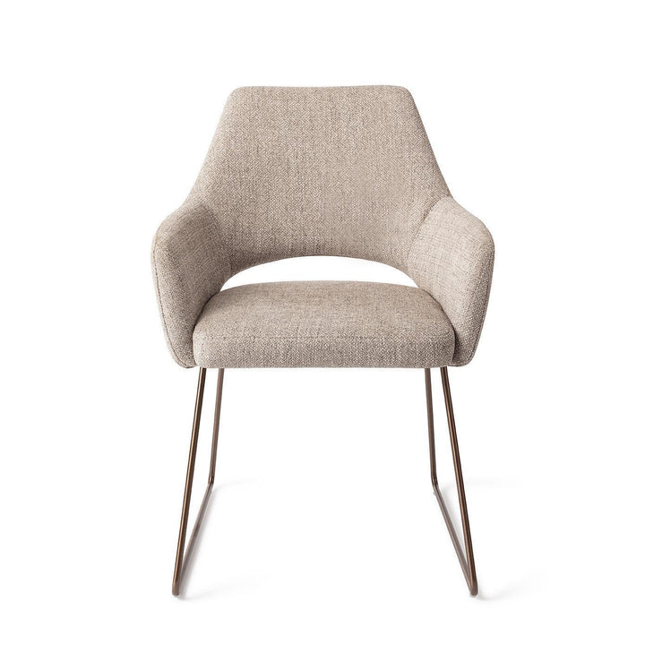 Yanai eetkamerstoel - Biscuit Beach, Slide Rose - {{ product.type }} - Kas20