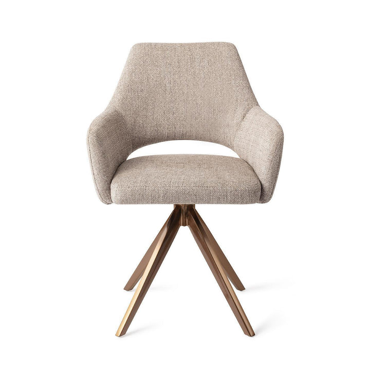 Yanai eetkamerstoel - Biscuit Beach, Turn Rose - {{ product.type }} - Kas20