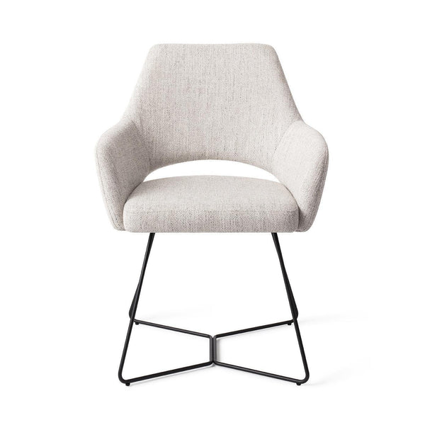 Yanai eetkamerstoel - Pigeon, Beehive Black - {{ product.type }} - Kas20