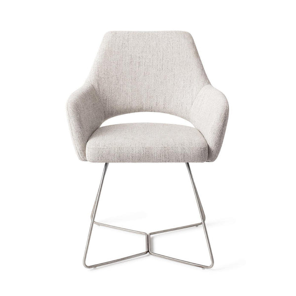 Yanai eetkamerstoel - Pigeon, Beehive Steel - {{ product.type }} - Kas20