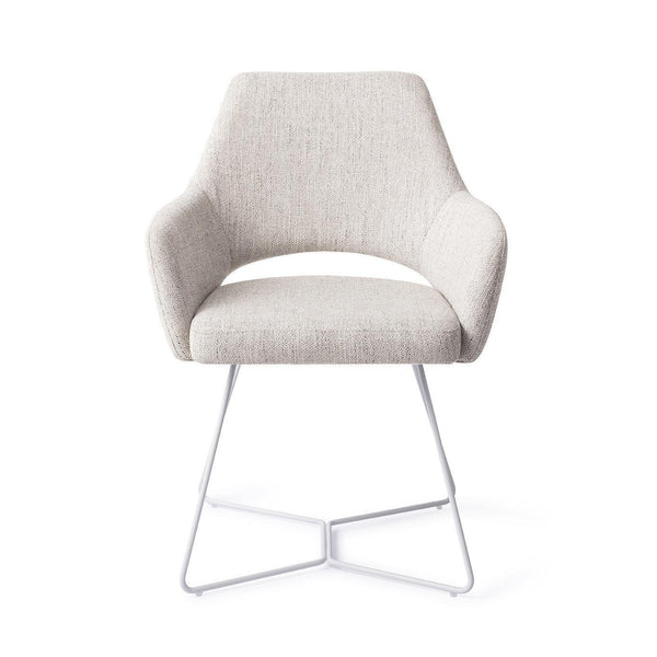 Yanai eetkamerstoel - Pigeon, Beehive White - {{ product.type }} - Kas20