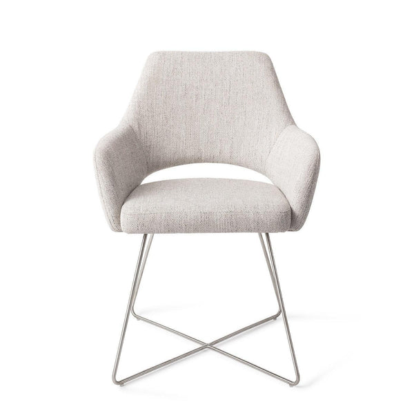 Yanai eetkamerstoel - Pigeon, Cross Steel - {{ product.type }} - Kas20