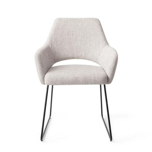 Yanai eetkamerstoel - Pigeon, Slide Black - {{ product.type }} - Kas20