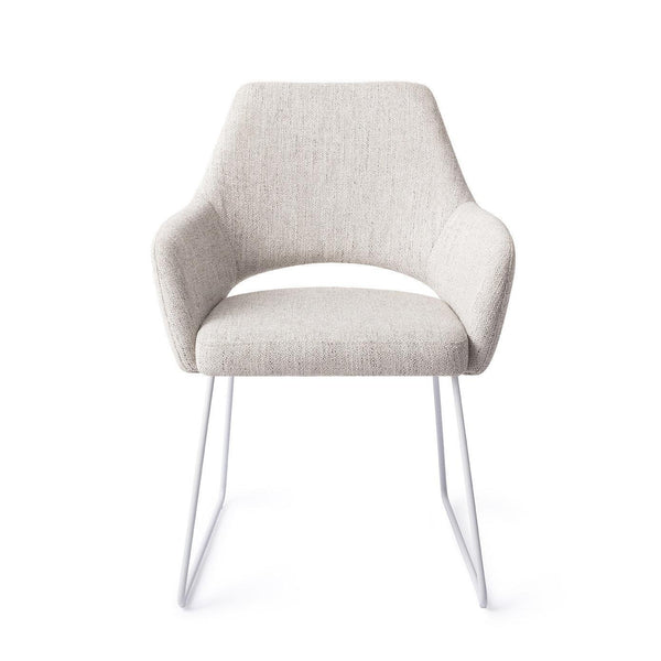 Yanai eetkamerstoel - Pigeon, Slide White - {{ product.type }} - Kas20