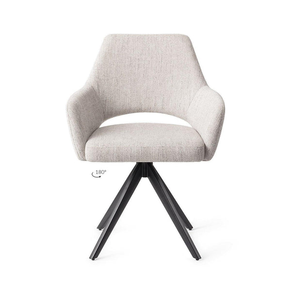 Yanai eetkamerstoel - Pigeon, Turn Black - {{ product.type }} - Kas20