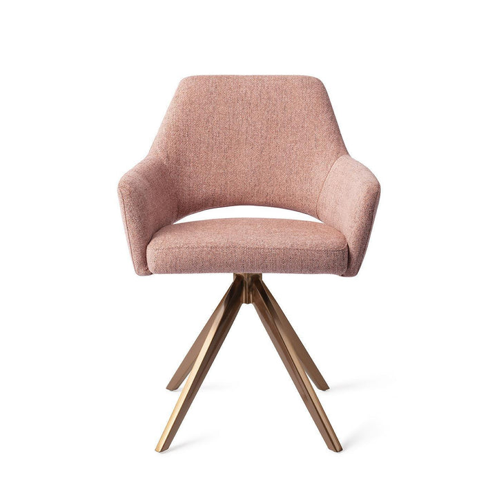 Yanai eetkamerstoel - Pink Punch, Turn Rose - {{ product.type }} - Kas20