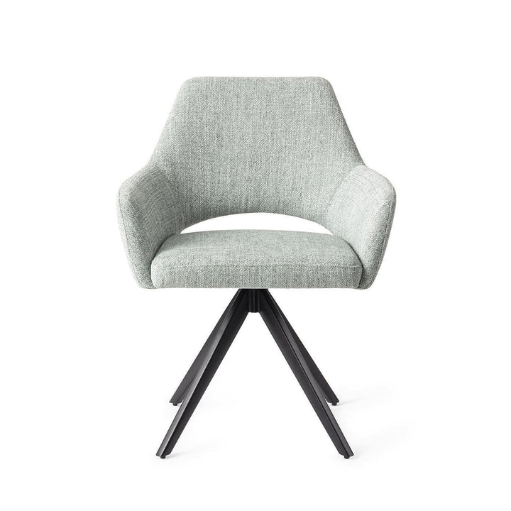 Yanai eetkamerstoel - Soft Sage, Turn Black - {{ product.type }} - Kas20