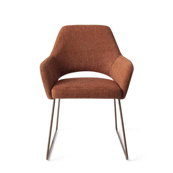 Yanai eetkamerstoel - Tuscan Terra, Slide Rose - {{ product.type }} - Kas20